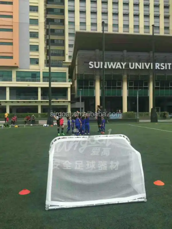 
Football training equipment maluminium folding soccer goal with 1*1.5 m 