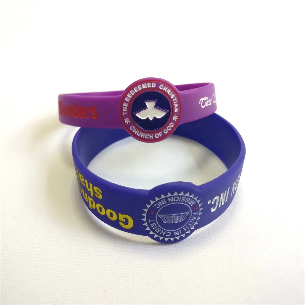 
watch band silicone wrist band/bracelet rubber band wristband custom silicone 