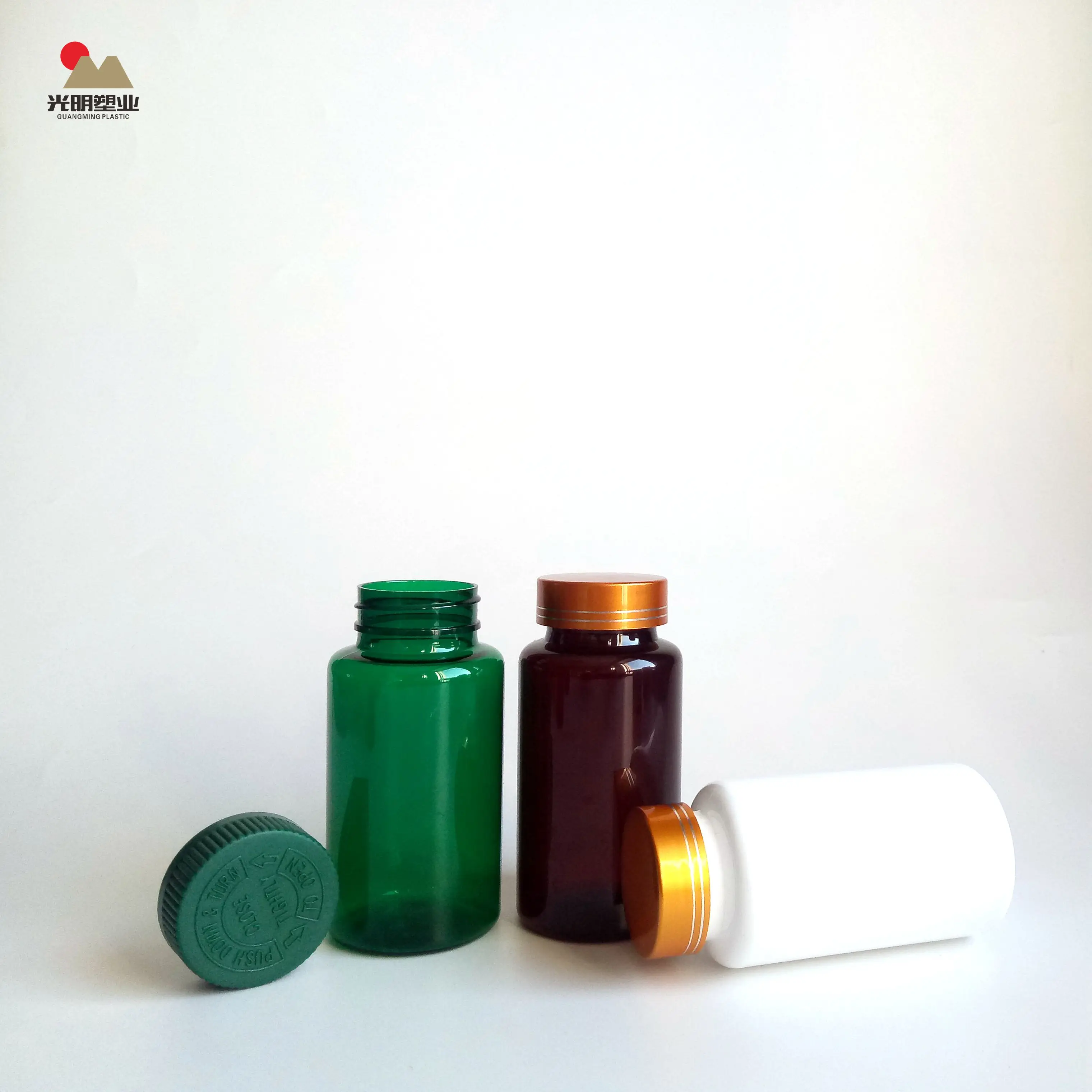 Hot sale Customized 150ml PET soft capsules pill Vitamin supplement plastic bottle Health product packaging container