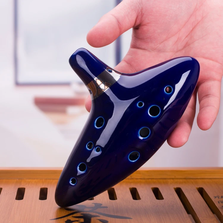 
Pocket-size 12 holes music instrument legend Zelda ocarina 
