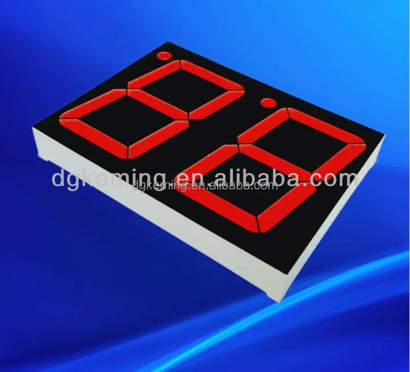 Common anode fyd-8021as-21 g 0.8 inch 7 segment led display 2 digit