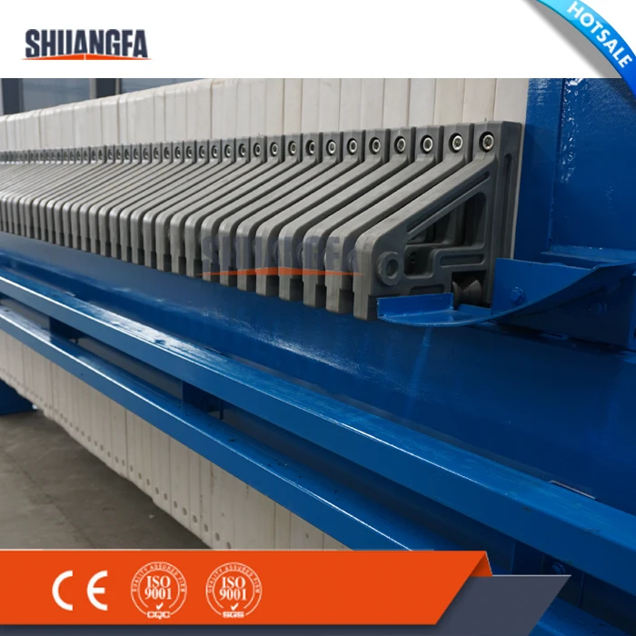 Automatic Plate Shifting Wastewater Treatment Chamber Filter Press Equipment