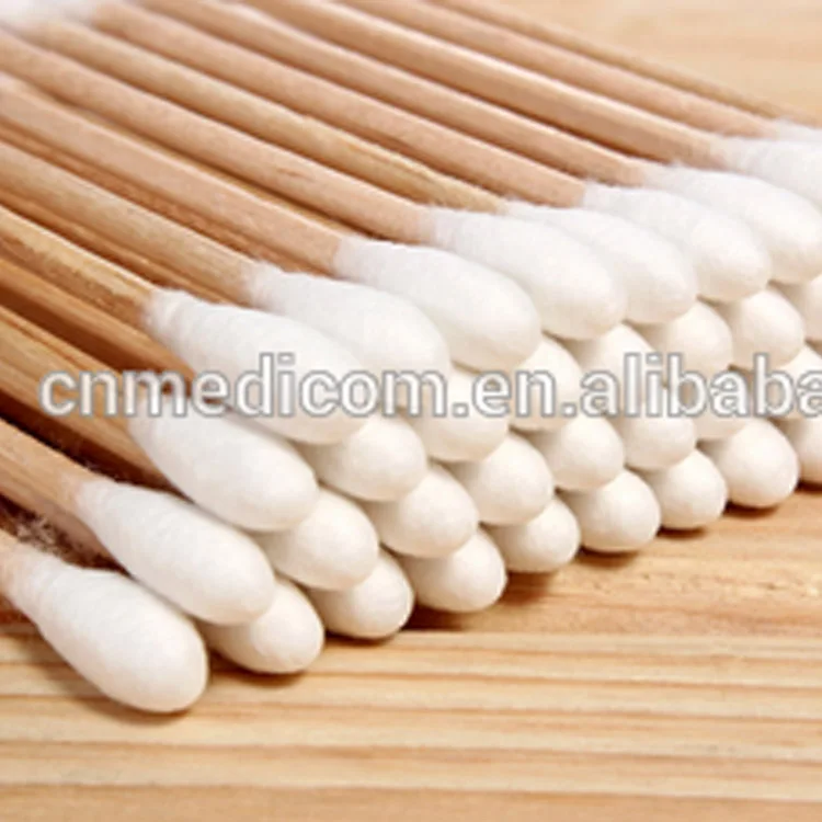 hot sale ear cleaning plastic stick safety wooden cotton swab machine
