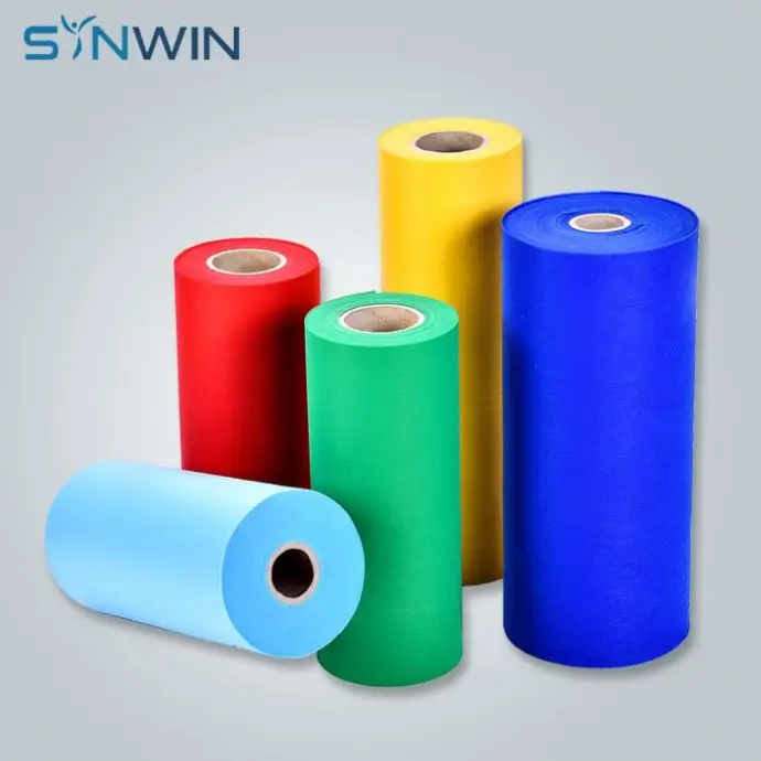 Washable Nonwoven Fabric PP Polyethylene Nonwoven Fabric Non Woven Spunbond Roll Fabric Shopping Carry Bag