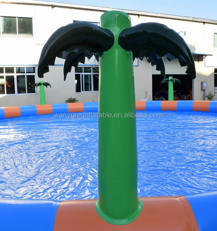Outdoor Family Inflatable Swimming Pool For Water Game PVC inflatable pool large inflatable swimming pool