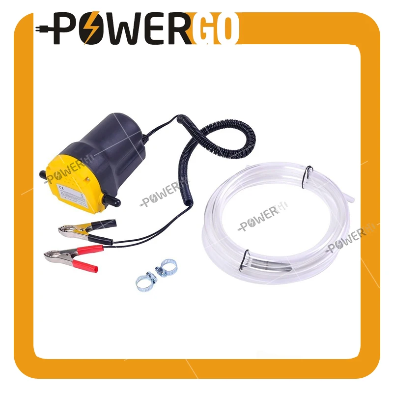 12v Motor Oil Diesel Extractor Scavenge Suction Transfer Change Pump 5A 60 Watt