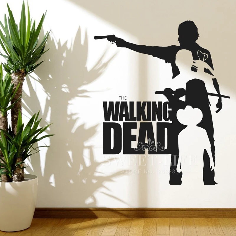 Exelent Walking Dead Wall Decor Motif Painting Ideas Walking Dead Bedroom Ideas Maribo Intelligentsolutions Co