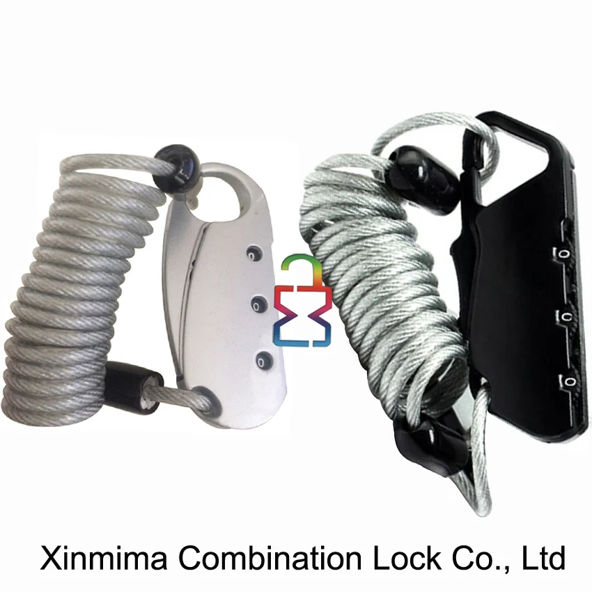 Compact retractor pocket combinationcable lock Fit snugly in a jersey pocket or saddle bag