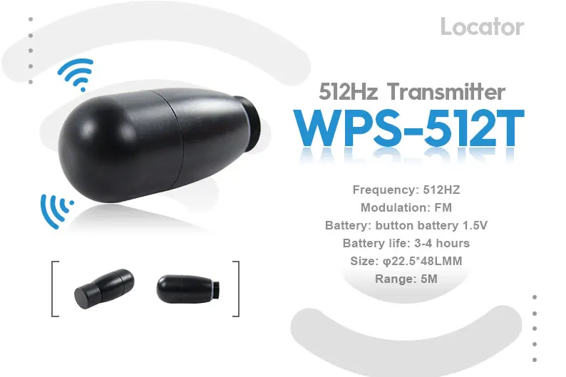 Locator 512Hz Transmitter and Receiver  WPS-512R