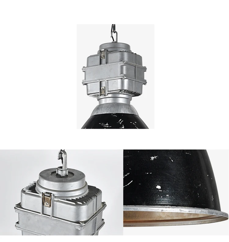 
The retro factory looks like a waterproof iron pendant lampSingle-headed decorative bar lamps and lanterns 