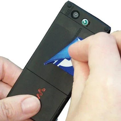 reusable custom promotional sticky screen cleaner for mobile phone