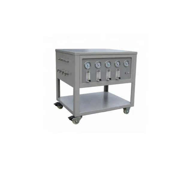 Hot sale Economy Three Channel Gas Mass Flowmeter With Float Flow Controller