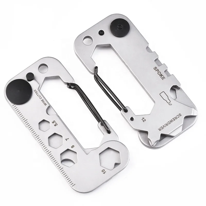 Promotional Gift Bottle Opener Pocket Tactical Multi Tool Card  Emergency Survival Kit Cool Gadget EDC Keychain