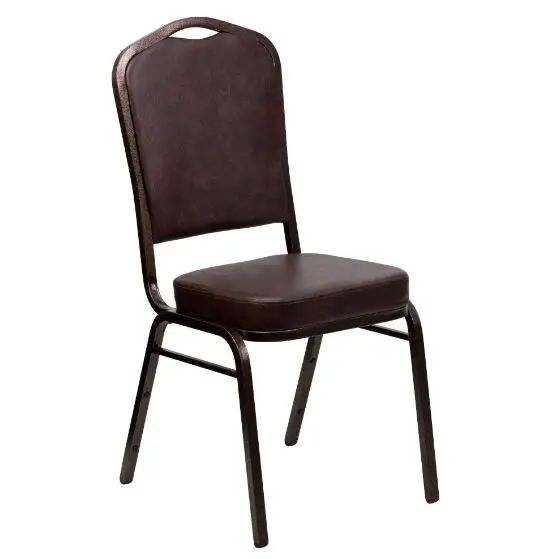 Wholesale Used Modern Iron Banquet Chairs for Hotels Weddings Schools Cheap Metal Stacking Furniture for Sale