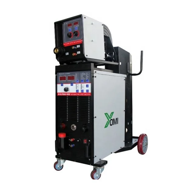 High Speed Double Pulse MIG/MAG 500A Welders Aluminum Welding Machine