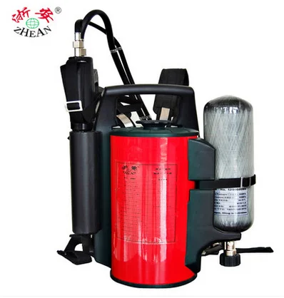 Fire fighting Backpack water mist fire extinguishing gun