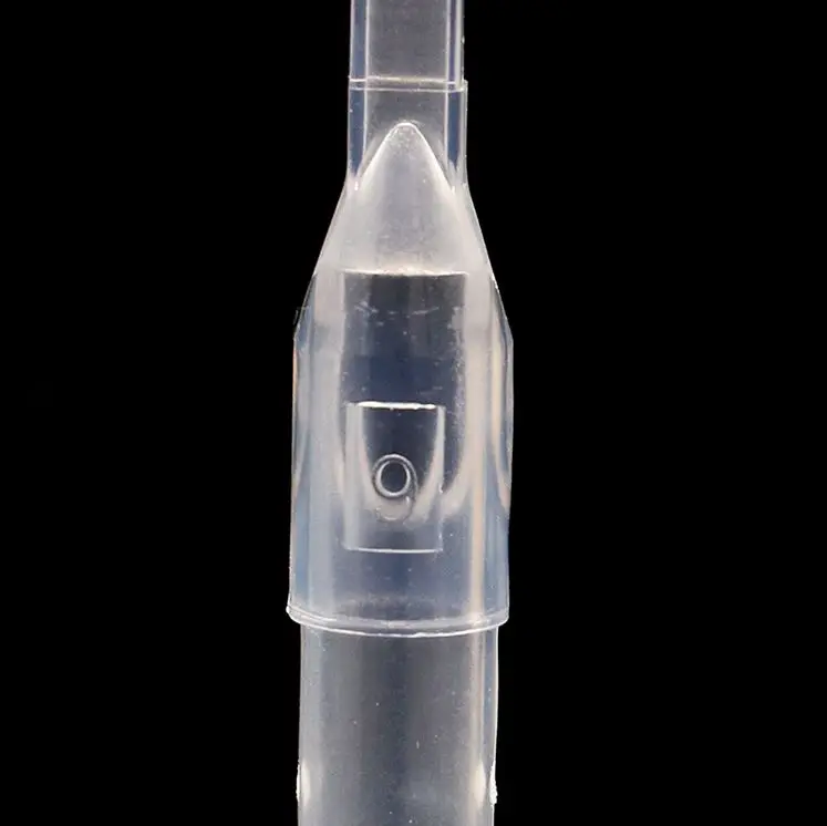 
2019 wholesale transparent grey disposable tattoo tip 