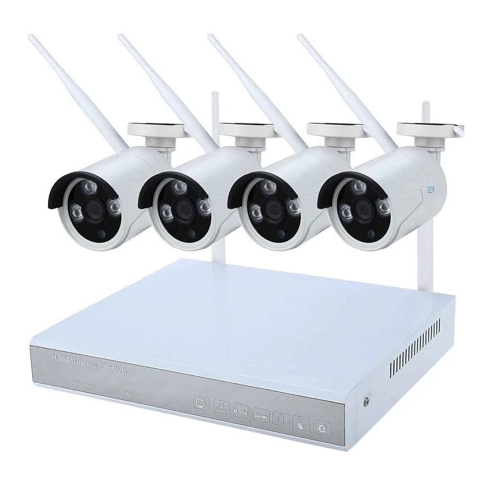 4CH CCTV Security Camera Wifi Kit