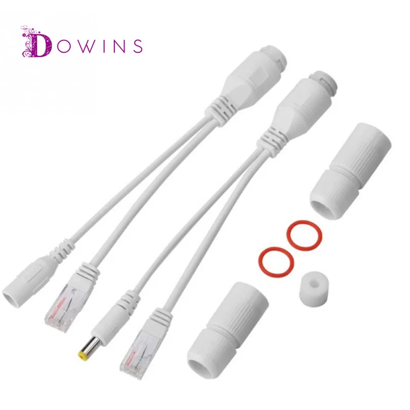 Заводская поставка, вход 24 В, водонепроницаемый POE разделитель