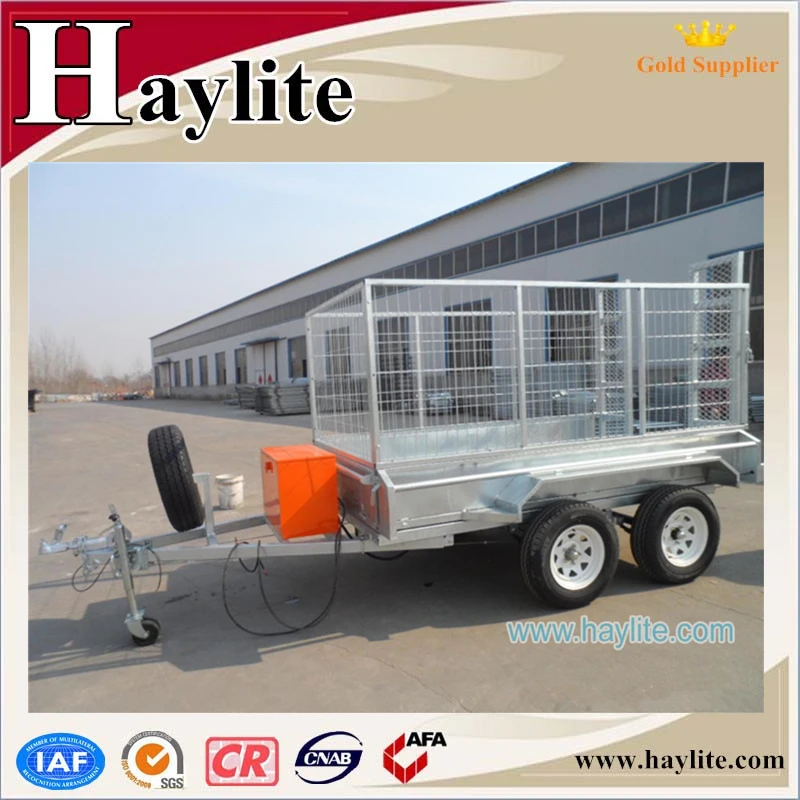 4 wheel hydraulic cylinder dump trailer