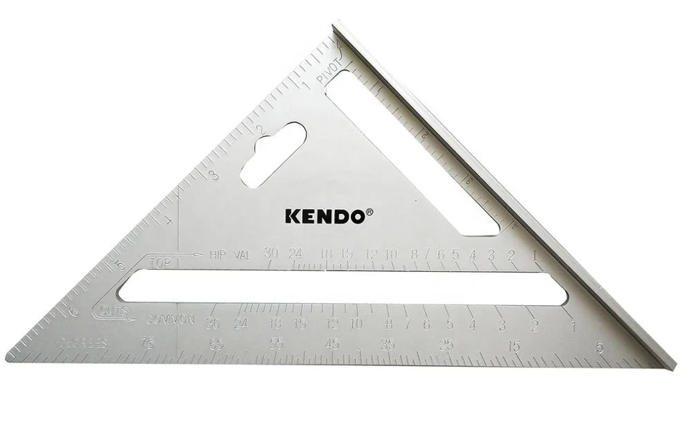 7' Aluminium Rafter Square Ruler for Carpenter
