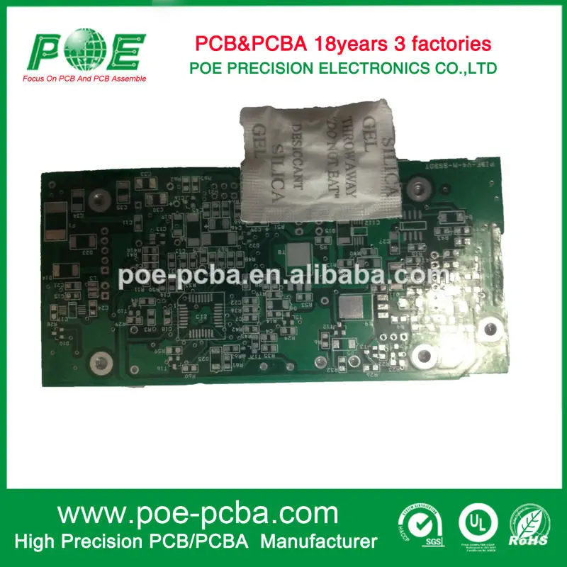 двойной слой fr4 tg170 hasl бессвинцовое фарфора печатных плат