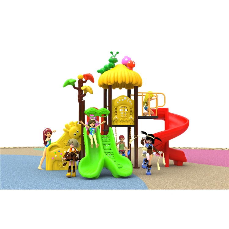 Colorful Slide Tude Amusement Park Equipment