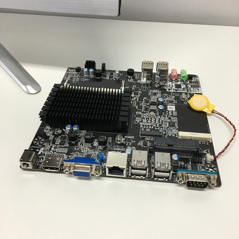 X86 Low price industrial Mini pc computer Mini ITX fanless J3160 processor laptop Motherboard for desktop