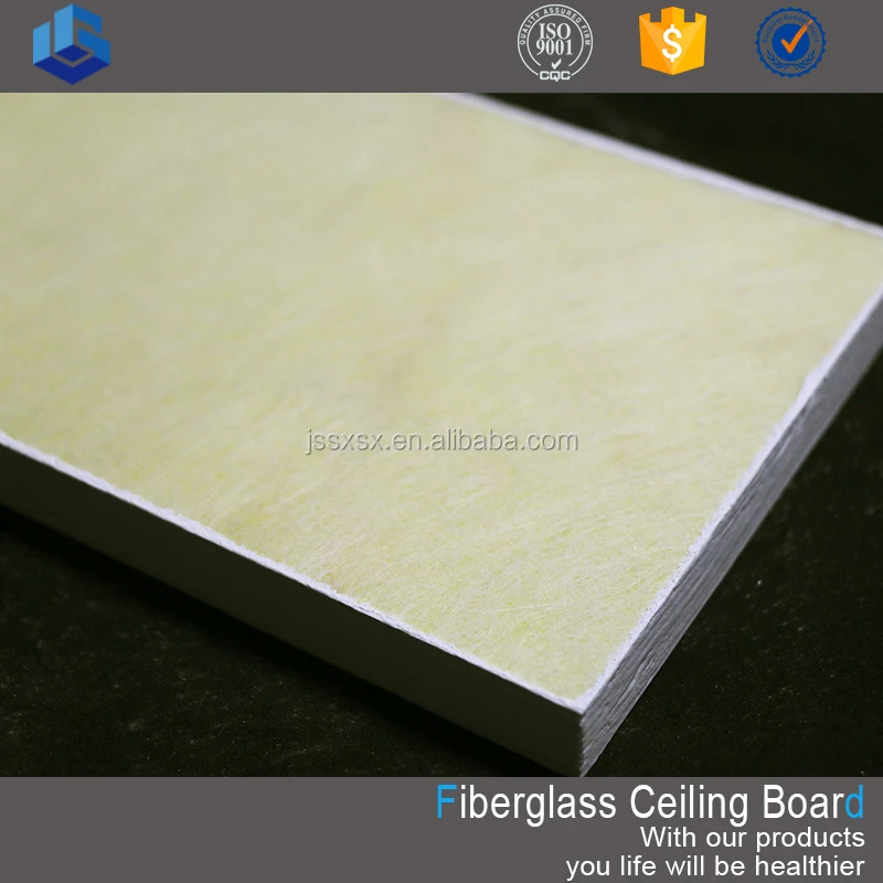 High Quality Competitive Price Fiber glass ceiling tiles