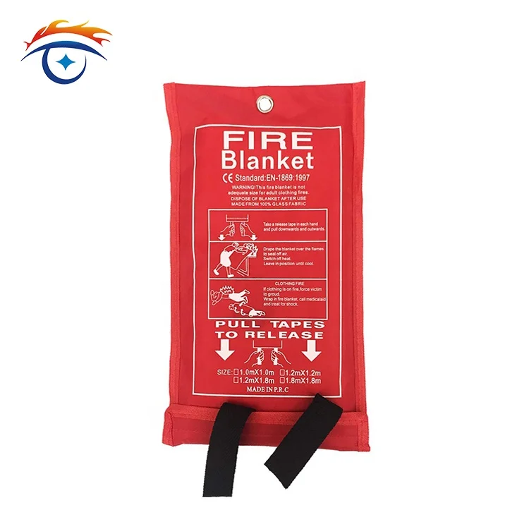 
1.2 x 1.2M Emergency Fire Blanket with EN1869:1997 Certificate 