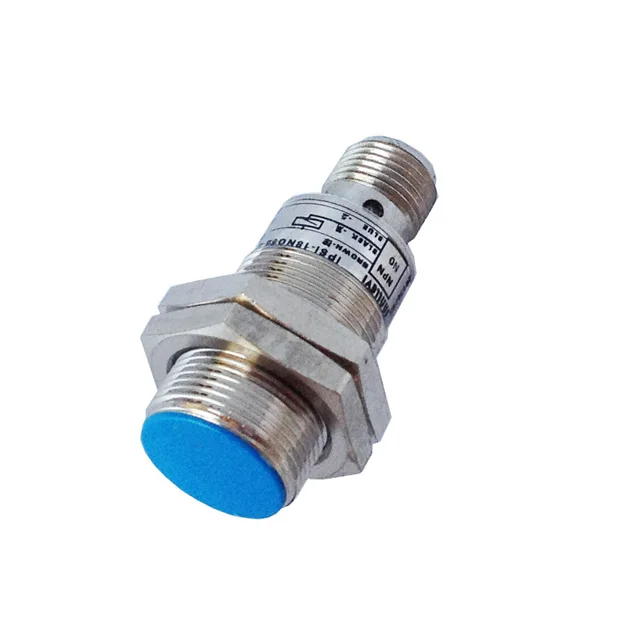 M18 4 Pin Connector Short Housing Inductive Proximity Sensor Switch 5Vdc/12V/24VDC NPN/PNP NO+NC Output IP67 Waterproof (IBEST)