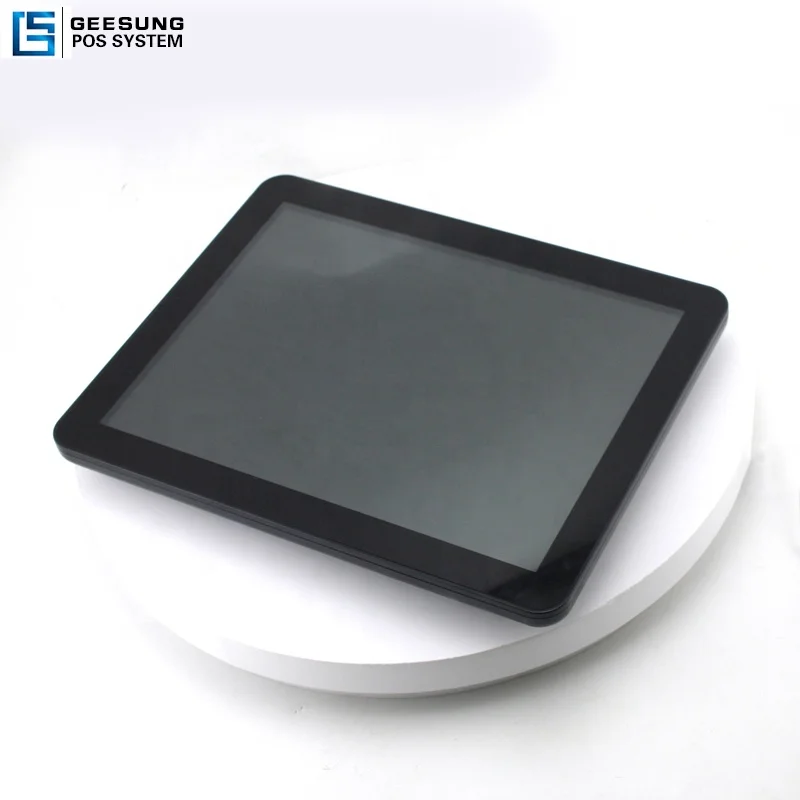 Zero Bezel квадратный 17 дюймов монитор с сенсорным экраном для Pos