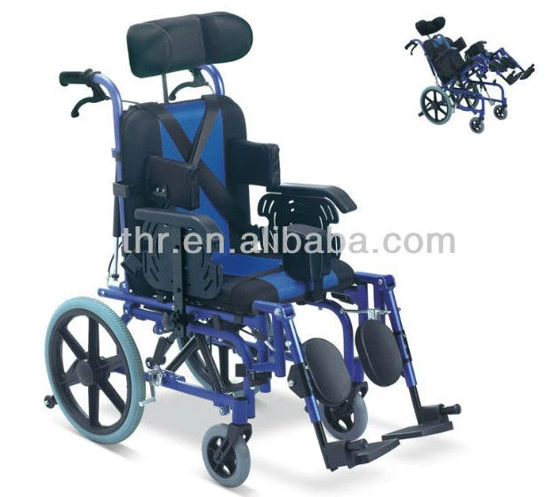 THR-CW958L Brain Paralysis Children Wheelchair