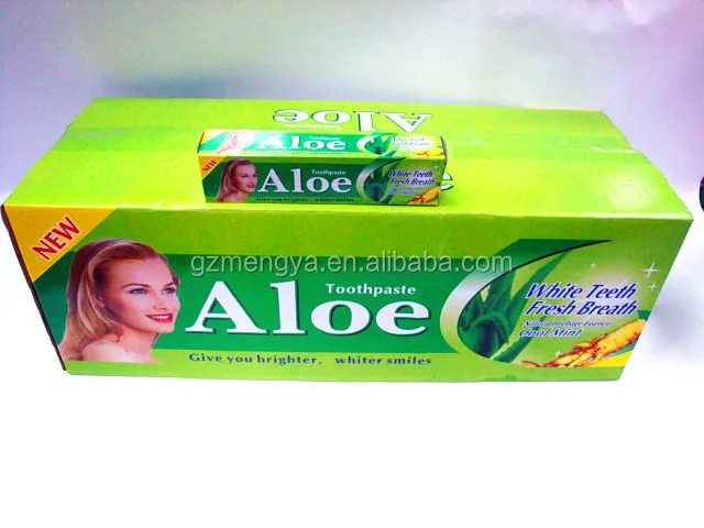 Aloe toothpaste free sample good quality dabur toothpaste
