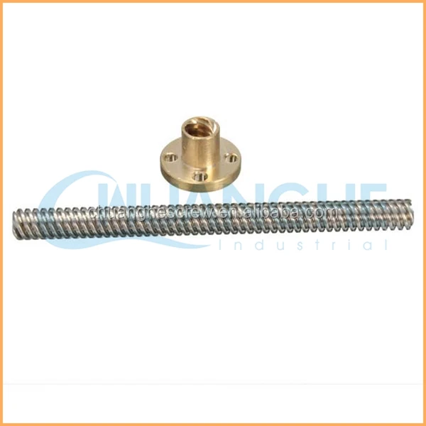 Chuanghe sales ball lead screw sfu1004 with special screw nuts