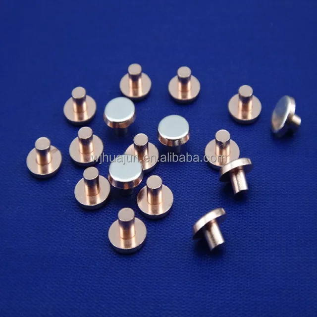 Silver Alloy Contacts For Switches MCCB Contactor