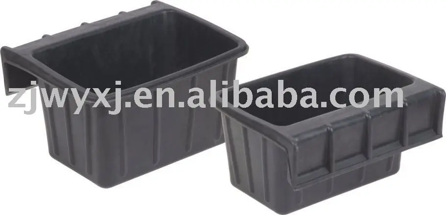 Hook-over feed bucket,Tyre rubber horse feeder,Rubber trough,REACH