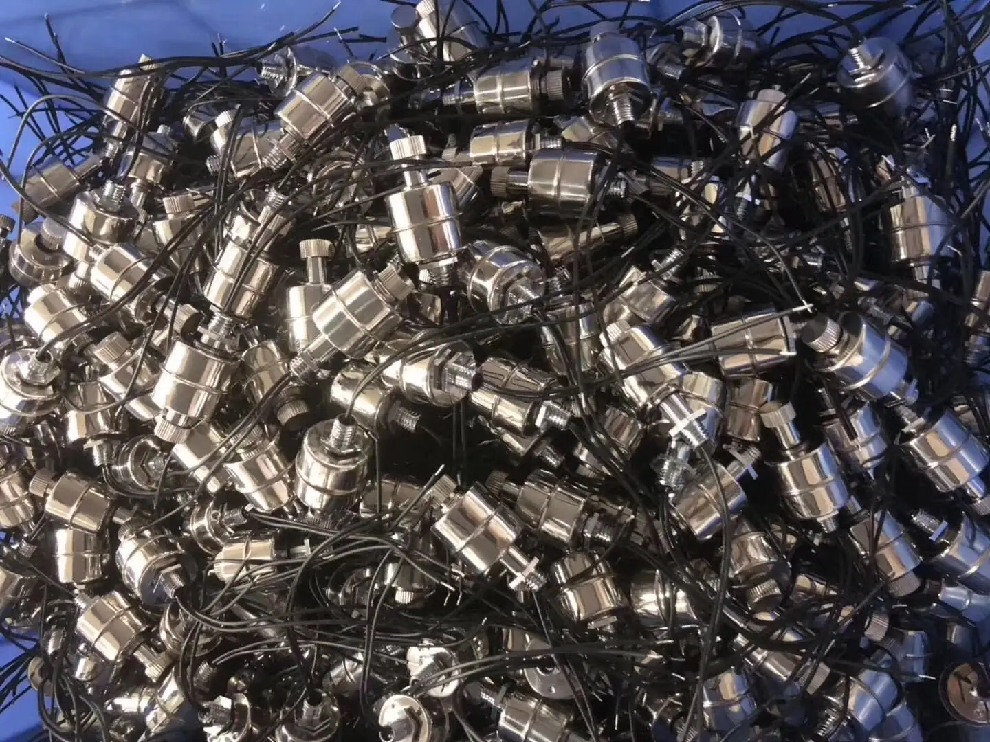 Vertical Installation  Stainless Steel Magnetic Float level Sensors Float Switch Sensor