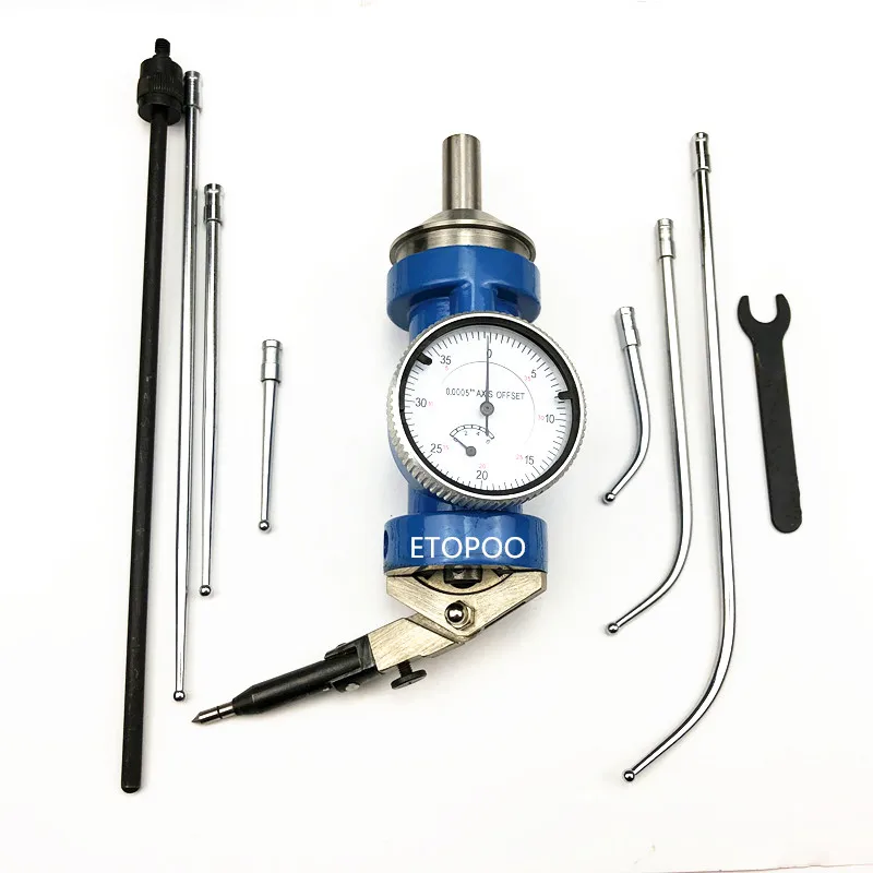 Дюймовый центрирующий индикатор размера 0-0,15 дюйма x 0,005 дюйма