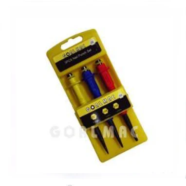 carbide round stone chisel & punch set