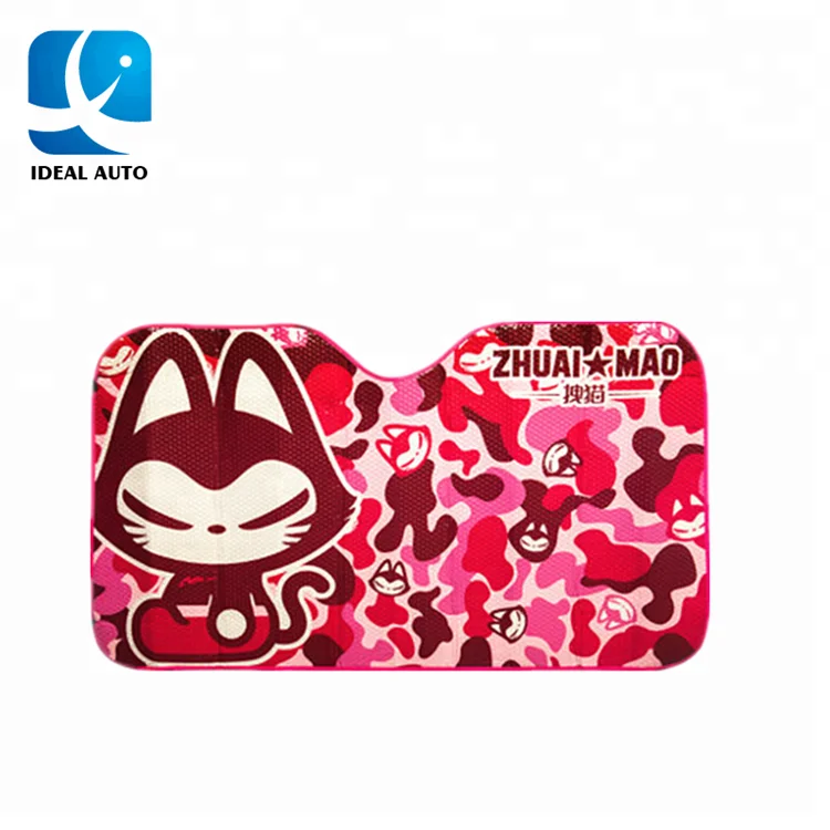promotional gift advertising car sun shade cute car sunshade for babys