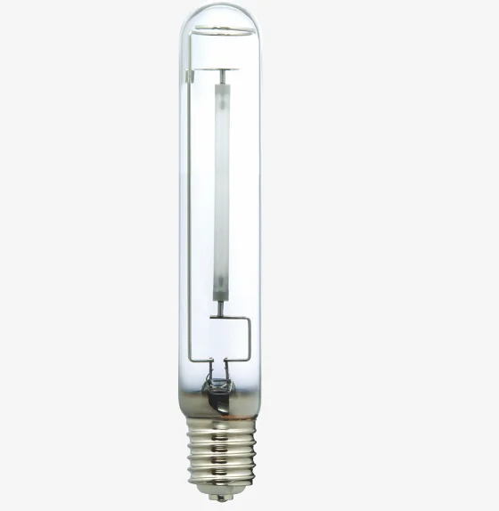 High Pressure Sodium Lamps Tubular clear high efficacy  horizontal burning position 22CRI 2000k T46 E40 100W 150W 250W 400W