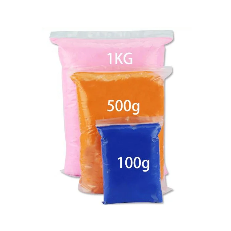 100g Manufacturers supply super light clay Soft Clay for Slime White, 3d modeling magic white clay for slime ingredients