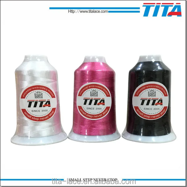 SWF use 120D 2 polyester embroidery thread 5000 yards