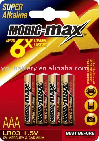 AAA Alkaline Battery LR03