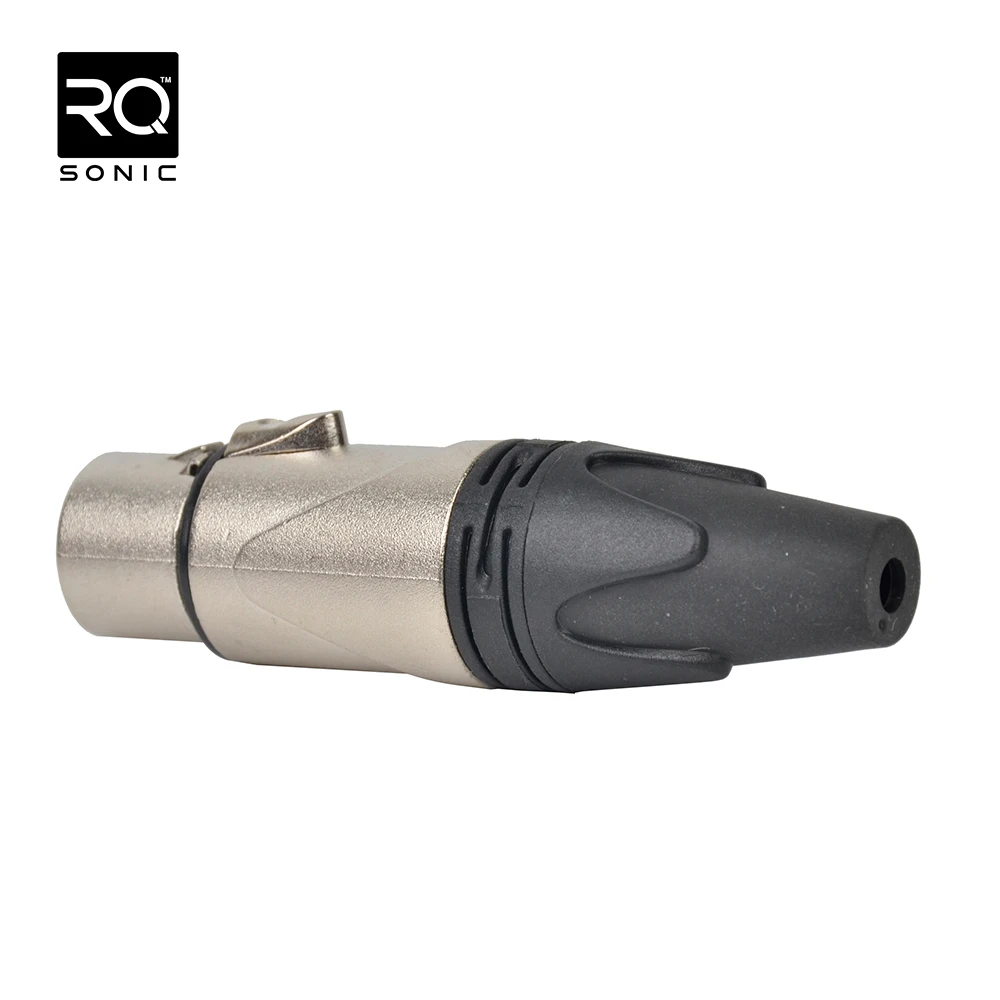 RQSONIC XLR197 Accuracy Pro Audio Hot Sale Professional 3 Pin Female RQ Plug XLR Connector RJ45