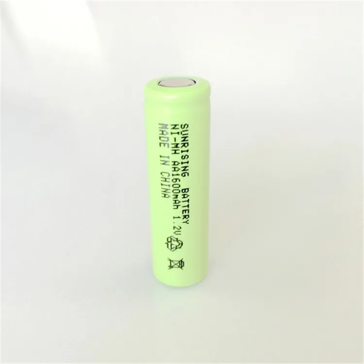 Никель-металлогидридная батарея 1600mah aa перезаряжаемая 1 2 v/солнечная