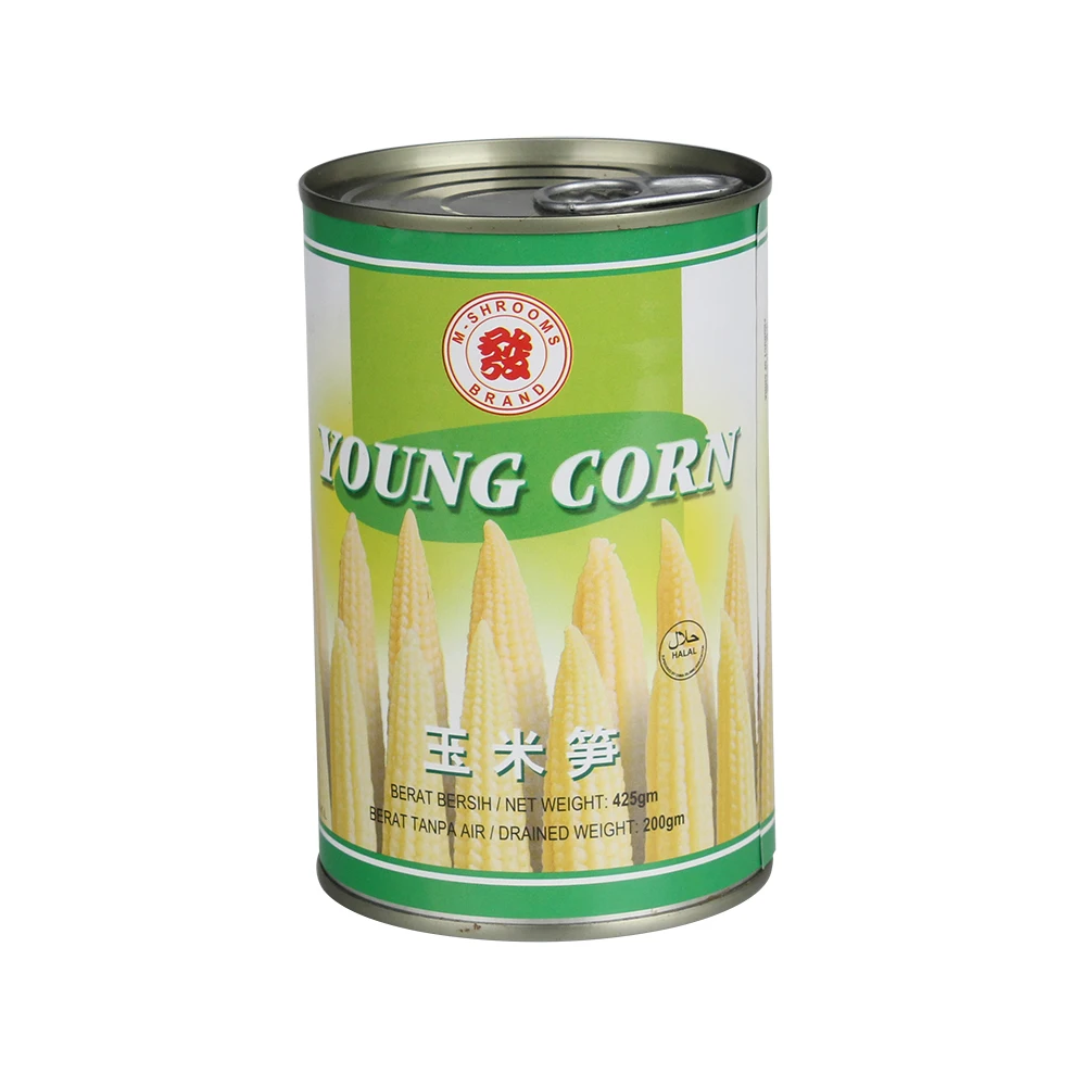 Canned baby corn factory price for export