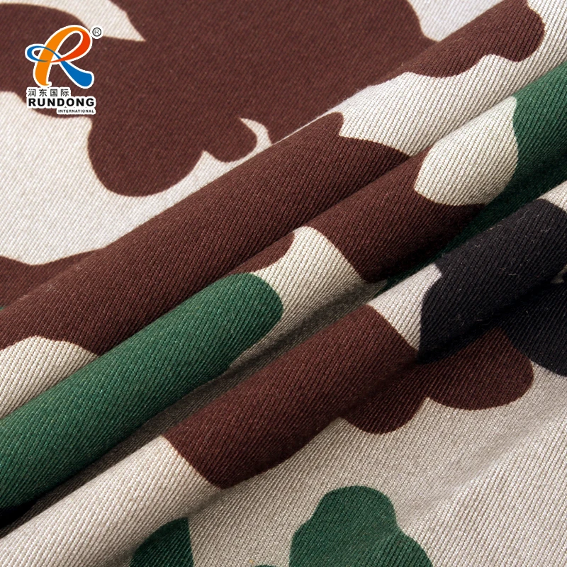 
Flame retardant Military camouflage denim fabric for Sweden 