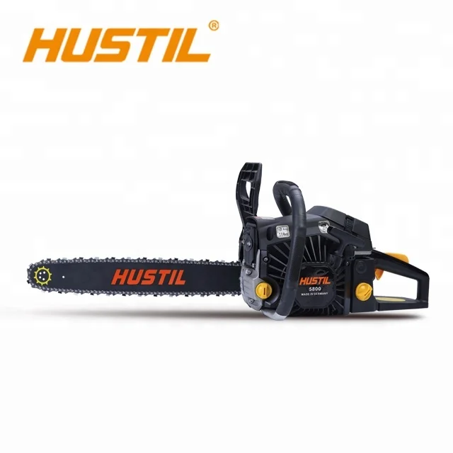 Latest Gasoline 58cc Chainsaw For Garden Cutting